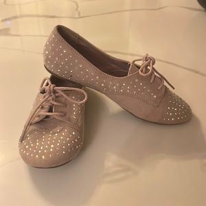 Xhilaration rhinestone flats